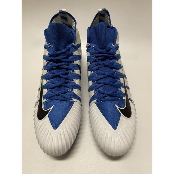 Nike Alpha Menace Elite Football Cleats White Blue 877140-401 Men\'s main image 5